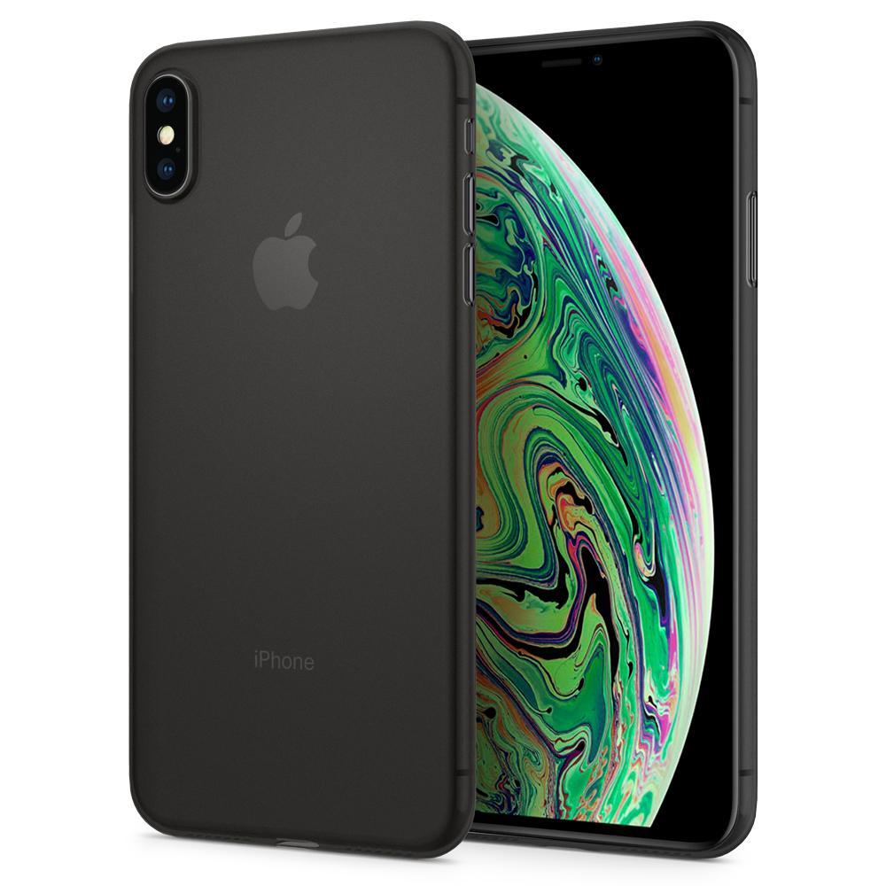 Ốp lưng iPhone XS Max Spigen Air Skin BLACK (065CS24830)