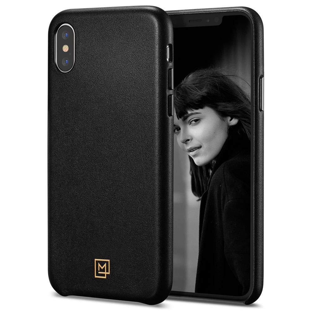 Ốp lưng iPhone XS MAX SPIGEN La Manon Câlin Chic Black (065CS25092)