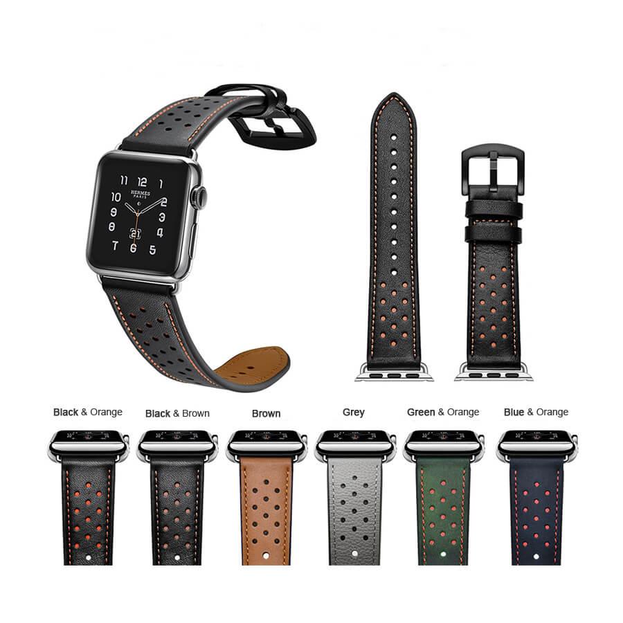 Dây đeo Jinya Vogue Leather cho Apple Watch - 38mm&40mm