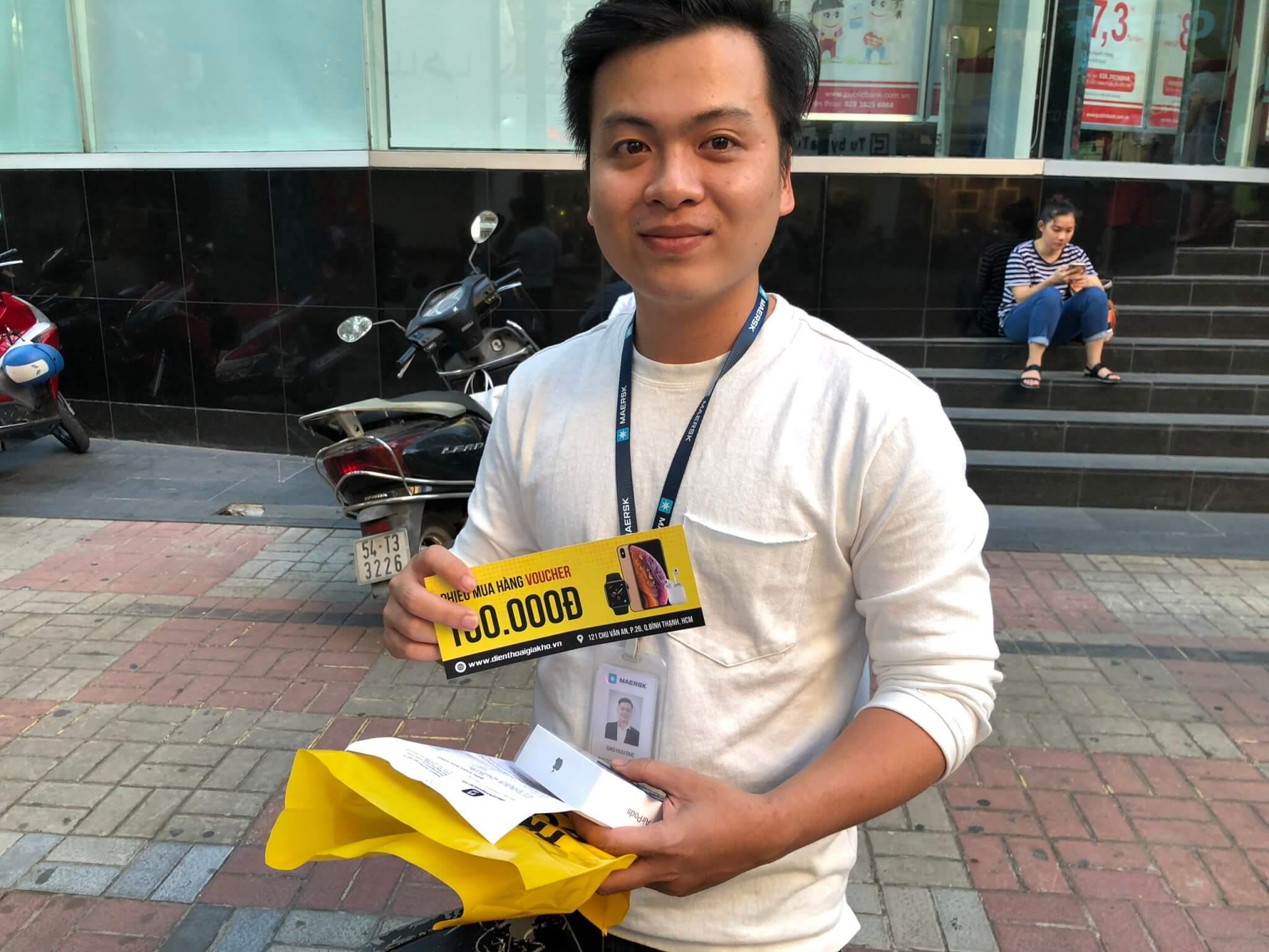 Tai nghe Apple AirPods 2 Hộp Sạc Có Dây Cũ 99%