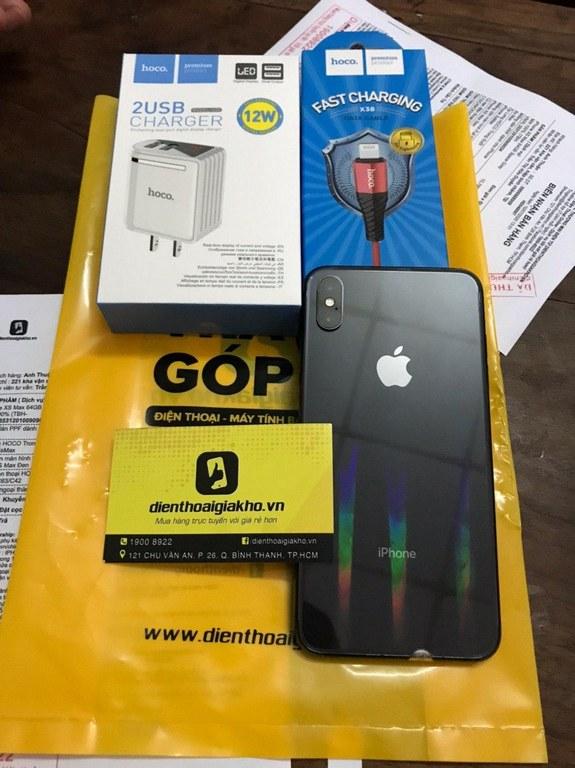 iPhone Xs Max 64GB Chính Hãng VN/A - Máy Trần Chưa Kích Hoạt