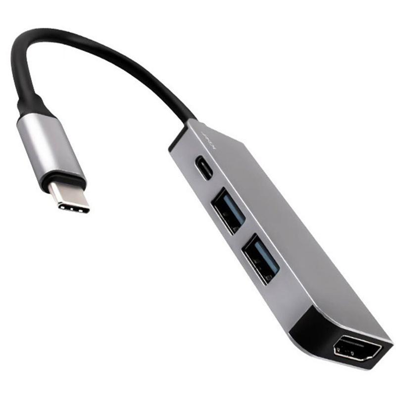 Cổng chuyển JCPAL LINX USB-C To HDMI Ft Charging 4 in 1- Hàng Chính Hãng Nguyên Hộp