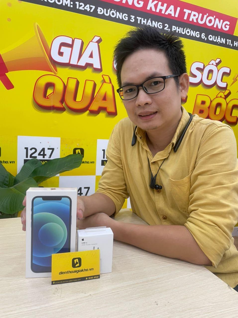 iPhone 12 Mini 128GB Chính Hãng VN/A (màu tím Purple - Mới ra mắt)