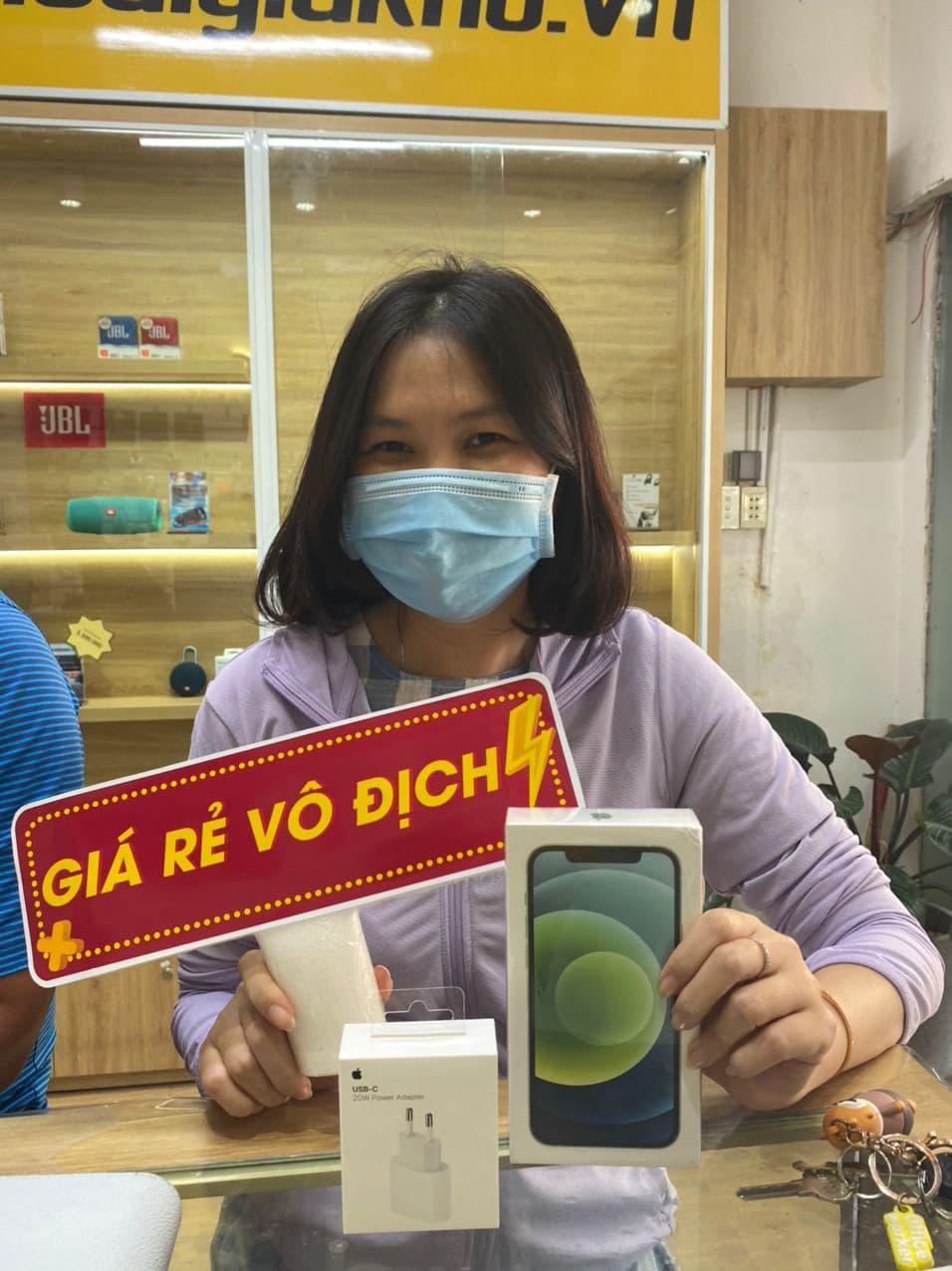 iPhone 12 Mini 128GB Chính Hãng VN/A (màu tím Purple - Mới ra mắt)
