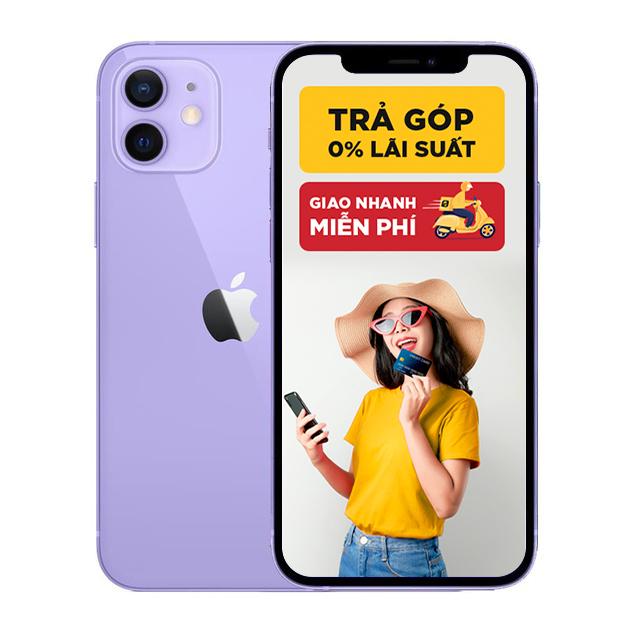 iPhone 12 128GB Chính Hãng (màu tím Purple - Mới ra mắt)
