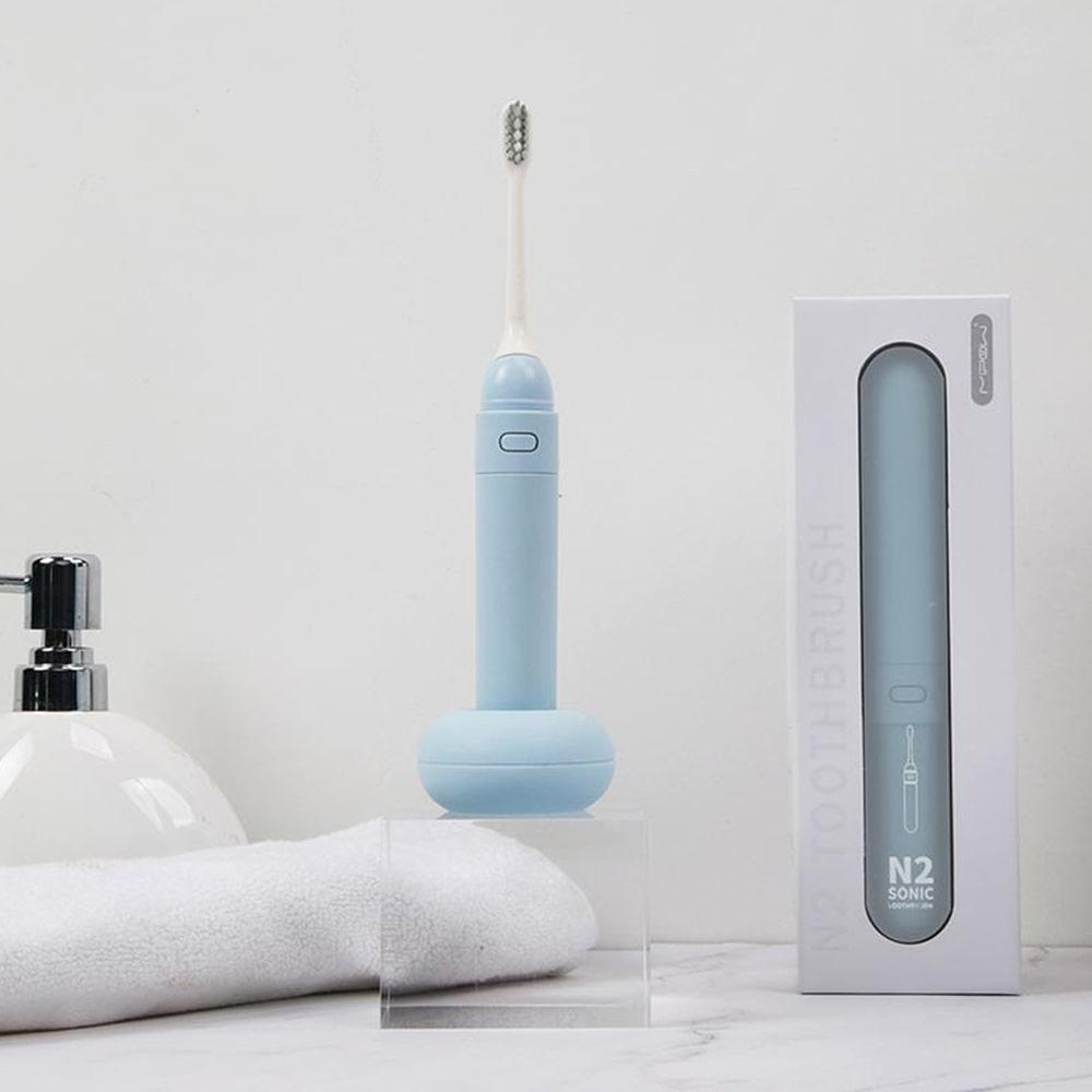 Bàn chải đánh răng điện thông minh MIPOW N2 SONIC (Hàng Chính Hãng - Fullbox)