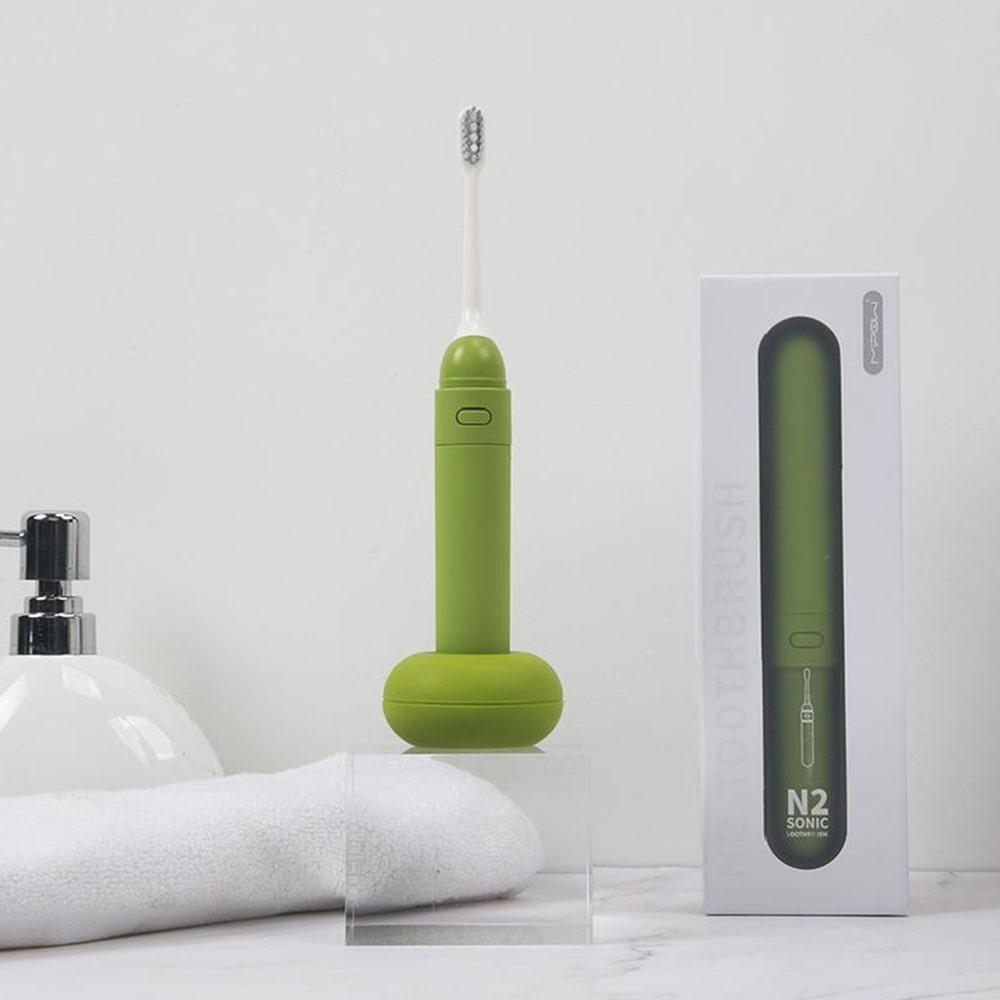 Bàn chải đánh răng điện thông minh MIPOW N2 SONIC (Hàng Chính Hãng - Fullbox)