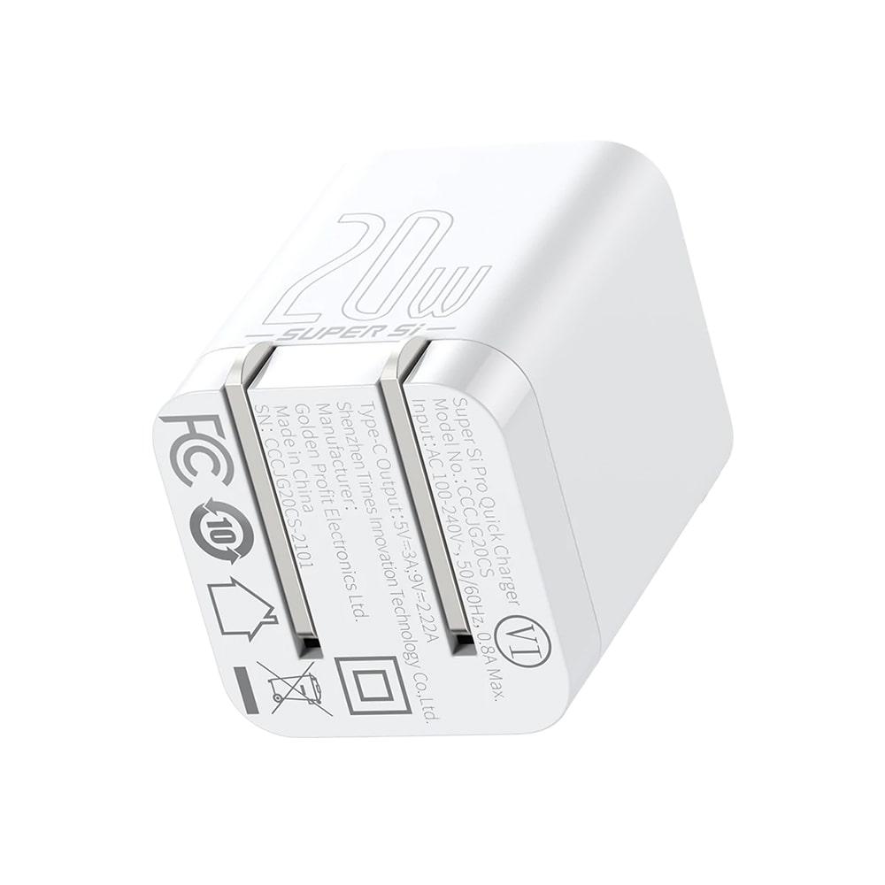 Củ Sạc Baseus Super Si Pro Quick Charger 1C 20W CN
