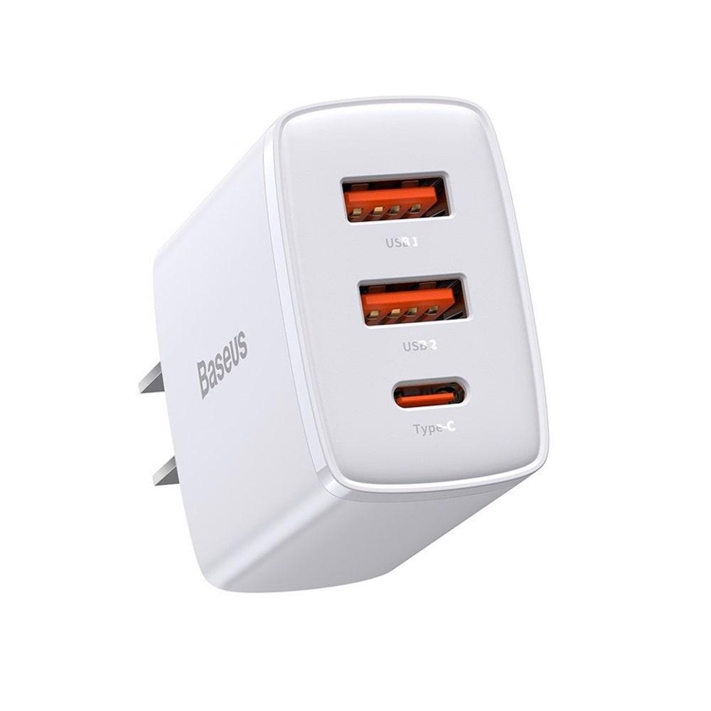 Củ Sạc Baseus Compact Quick Charger 2U+C 30W US