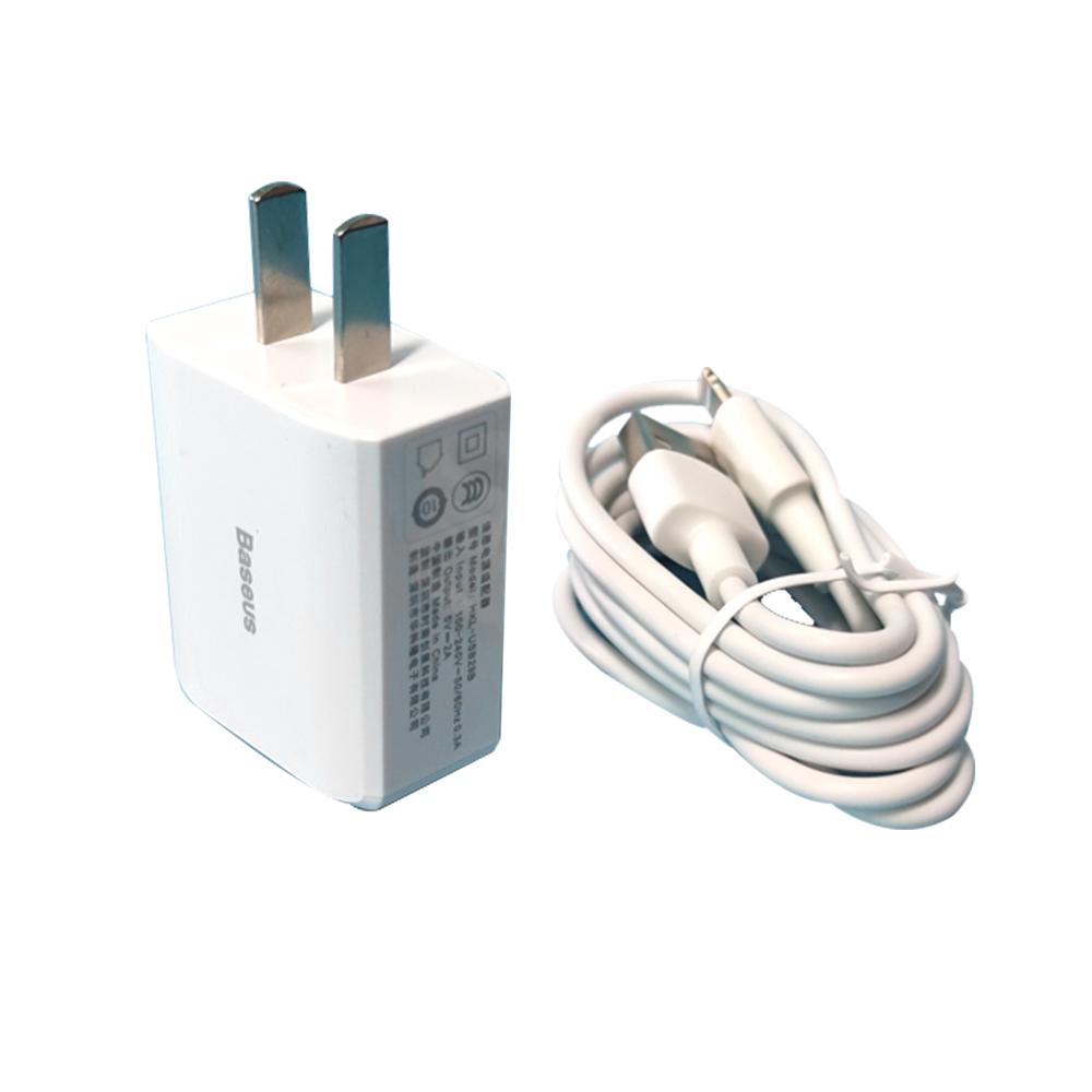 Bộ cốc củ cáp sạc iPhone Baseus CCDX-A02 max 2A