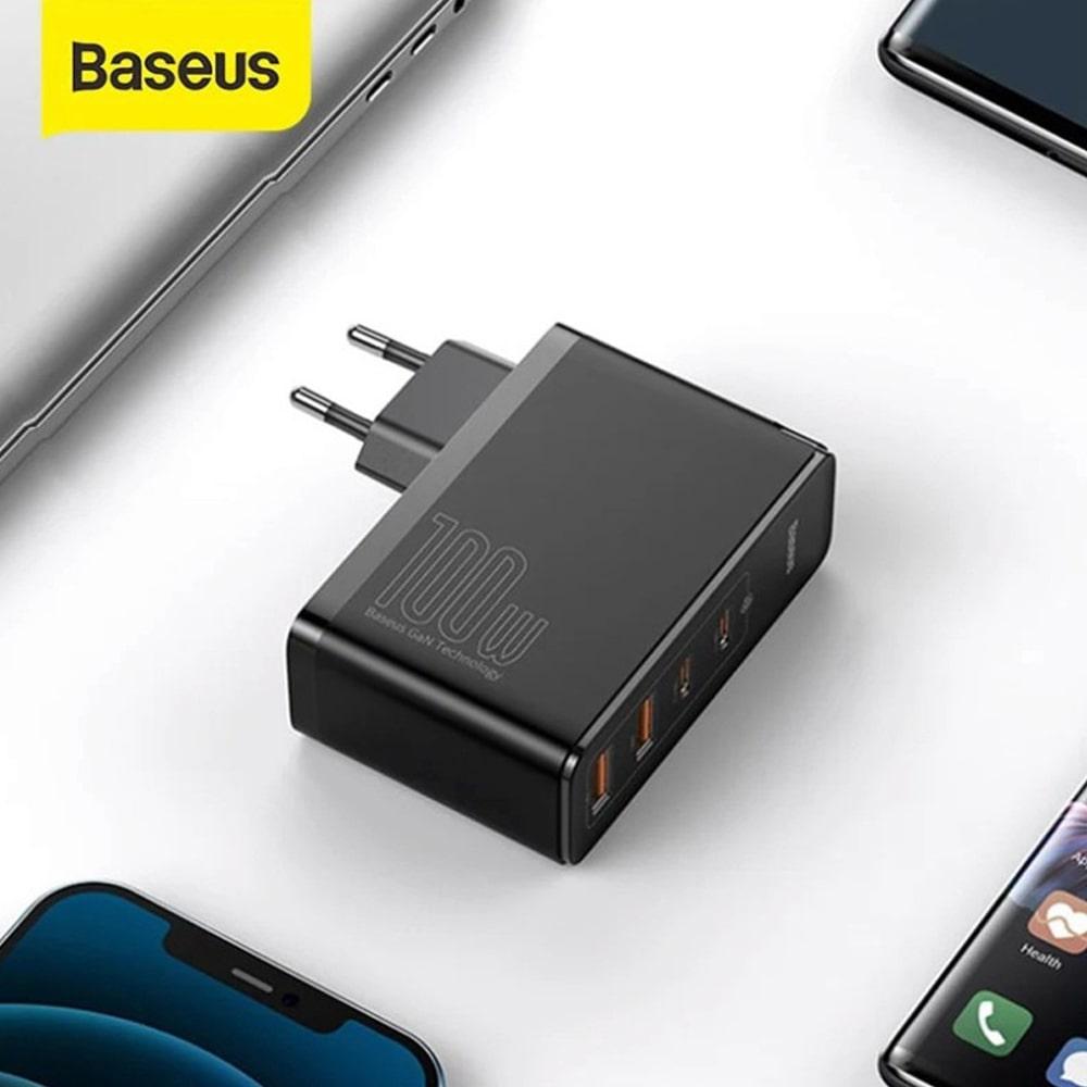 Củ Sạc Baseus GaN2 Pro Quick Charger 2C+2U 100W CN