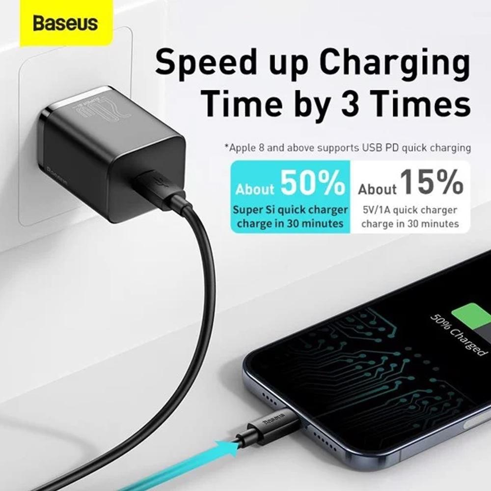 Củ Sạc Nhanh Baseus Super Si Quick Charger 20W