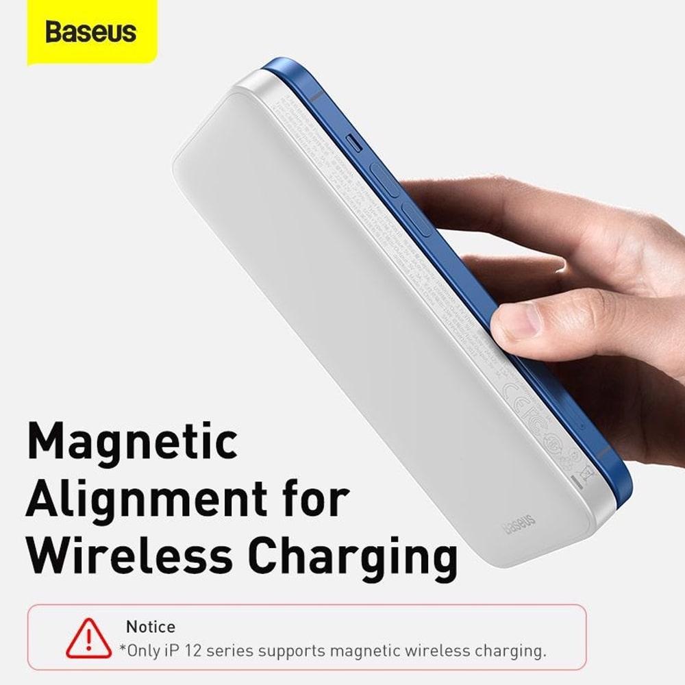 Sạc Dự Phòng Không Dây Baseus 20W Magnetic Wireless Power Bank 10.000mAh