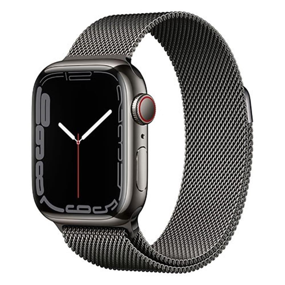 Apple Watch Series 7 45mm LTE Viền Thép Dây Thép Chính Hãng