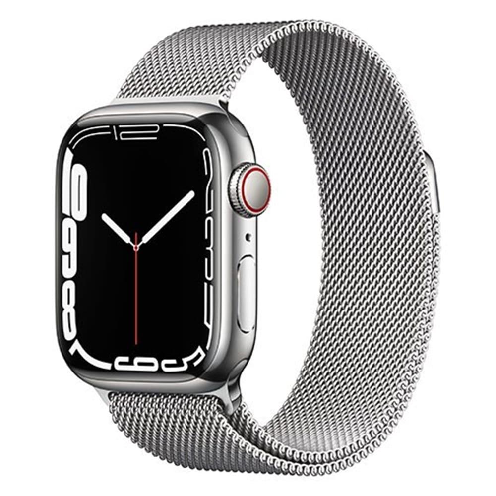 Apple Watch Series 7 45mm LTE Viền Thép Dây Thép Chính Hãng VN/A