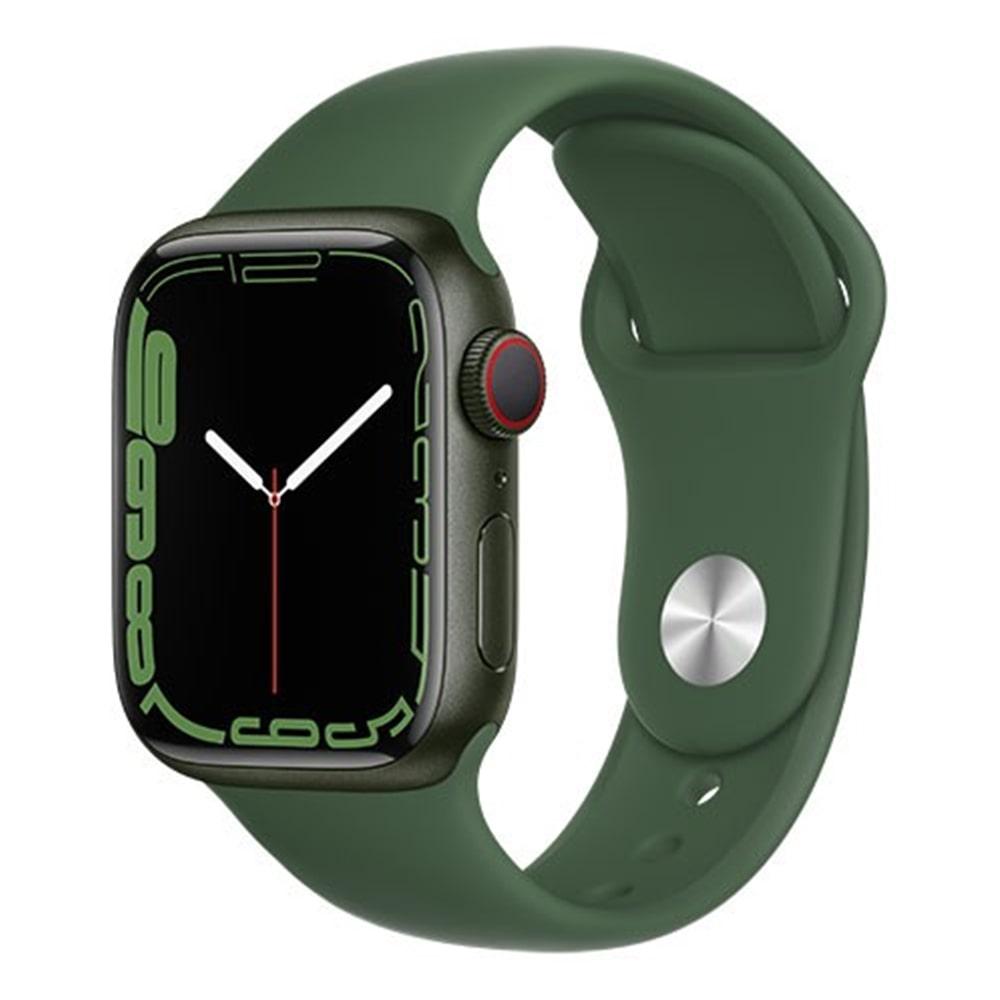 Apple Watch Series 7 41mm LTE Viền Nhôm Dây Cao Su Chính Hãng