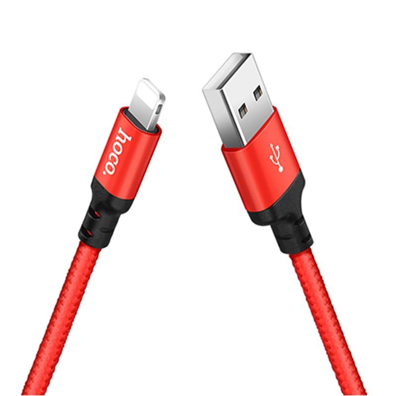 Cáp sạc Lightning HOCO X14/X38 1m (Hàng Chính Hãng)