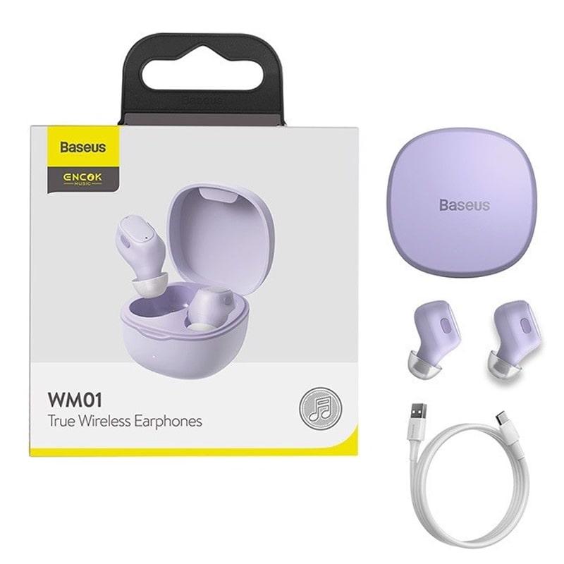 Tai nghe Bluetooth Baseus Encok True Wireless Earphones WM01