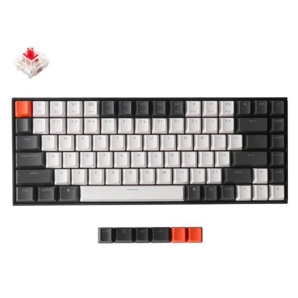 Bàn Phím Cơ Không Dây Keychron K2V2 84 Phím Nhựa Led Đơn HotSwap Gateron Switch