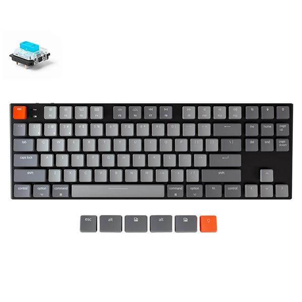 Bàn Phím Cơ Không Dây Keychron K1V4 87 Phím Led Đơn Gateron Switch Low Profile