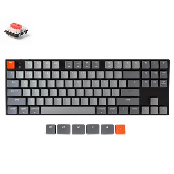 Bàn Phím Cơ Không Dây Keychron K1V4 87 Phím Led Đơn Gateron Switch Low Profile