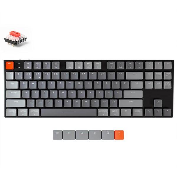 Bàn Phím Cơ Không Dây Keychron K1V4 87 Phím Led RGB Gateron Switch Low Profile