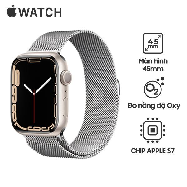 Apple Watch Series 7 45mm Viền Nhôm Mới