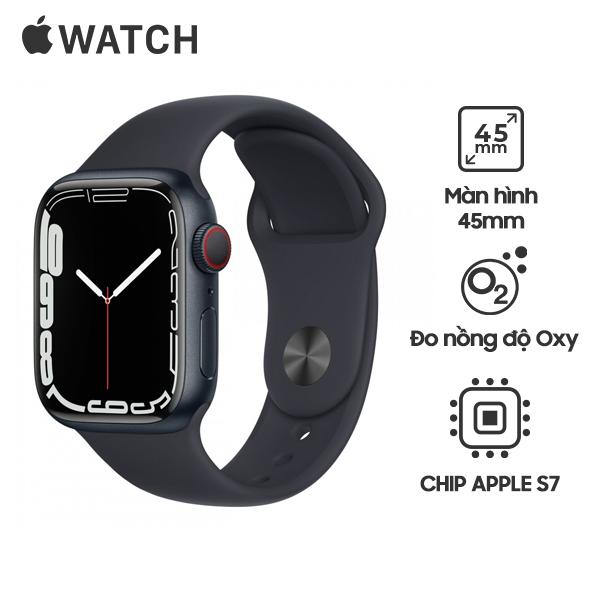 Apple Watch Series 7 45mm LTE Viền Nhôm Cũ 98%