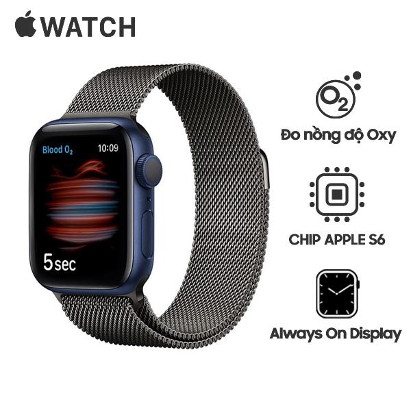 Apple Watch Series 6 44mm GPS Viền Nhôm Mới