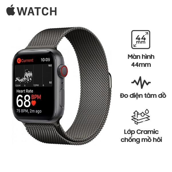 Apple Watch Series 4 44mm LTE Viền Nhôm Cũ 98%