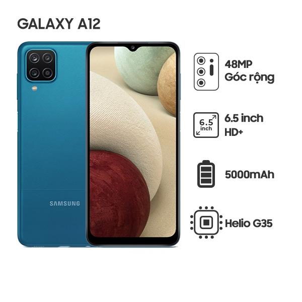 Samsung Galaxy A12 4G/128GB Chính Hãng - BHĐT