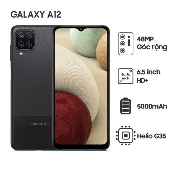 Samsung Galaxy A12 4G/128GB Chính Hãng - BHĐT