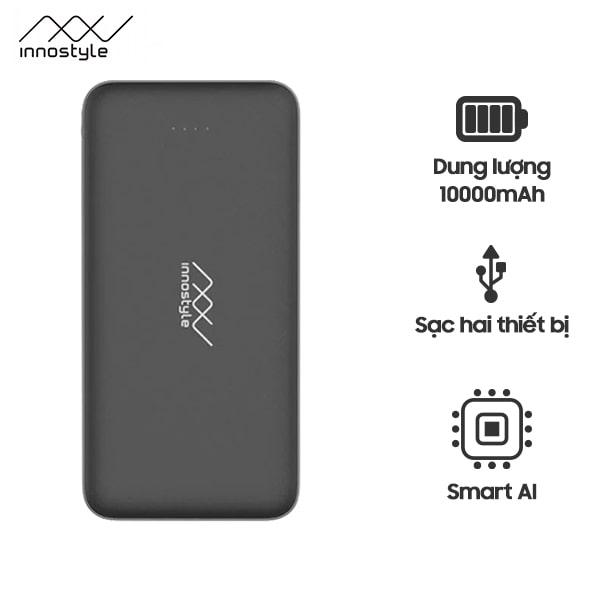 Pin Sạc Dự Phòng Innostyle PowerGo Smart AI 10000mAh