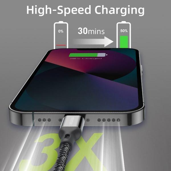 Cáp Innostyle Powerflex USB-C to Lightning MFI 1.5m