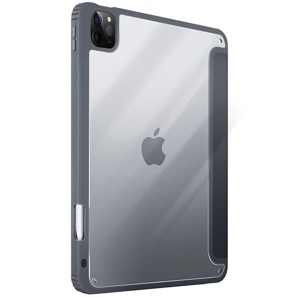 Ốp UNIQ Moven Antimicrobial Charcoal cho iPad Pro 12.9 inch Chính Hãng