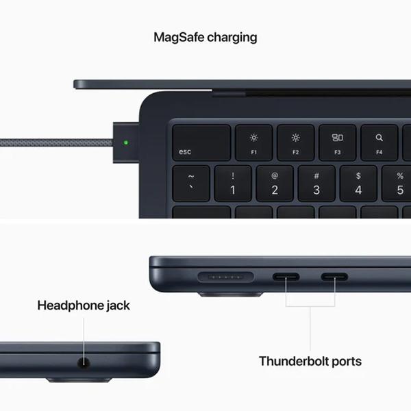 MacBook Air 2022 13 Inch Chip M2 8GB | 256GB SSD Cũ 99% (MLXY3, MLXW3, MLY13, MLY33)