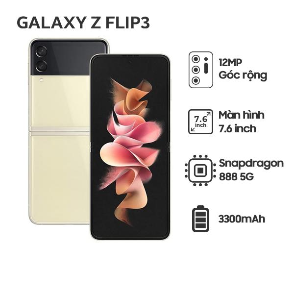 Samsung Galaxy Z Flip3 5G 8GB/128GB Likenew - Fullbox