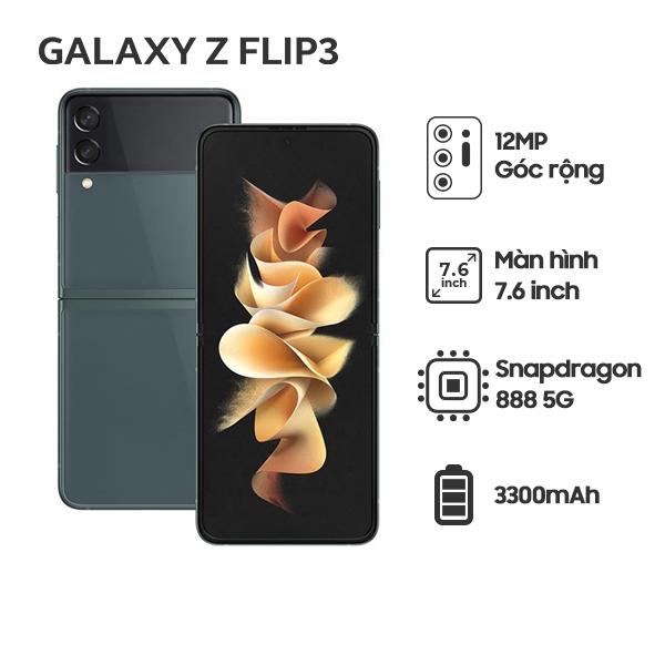 Samsung Galaxy Z Flip3 5G 8GB/256GB Chính Hãng - BHĐT