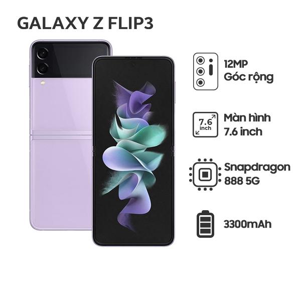 Samsung Galaxy Z Flip3 5G 8GB/128GB Chính Hãng - BHĐT