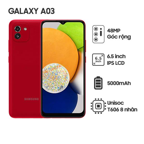 Samsung Galaxy A03 3G/32GB Chính Hãng - BHĐT