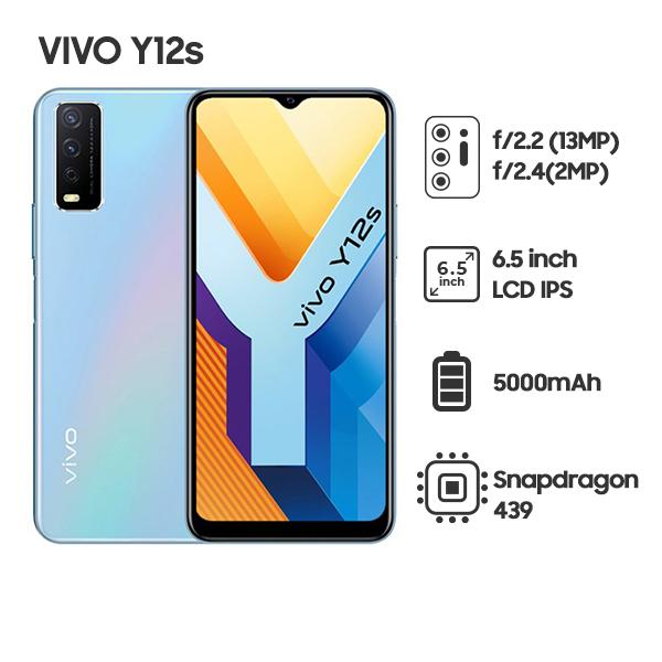 Vivo Y12s 2021 3G/32G Chính Hãng