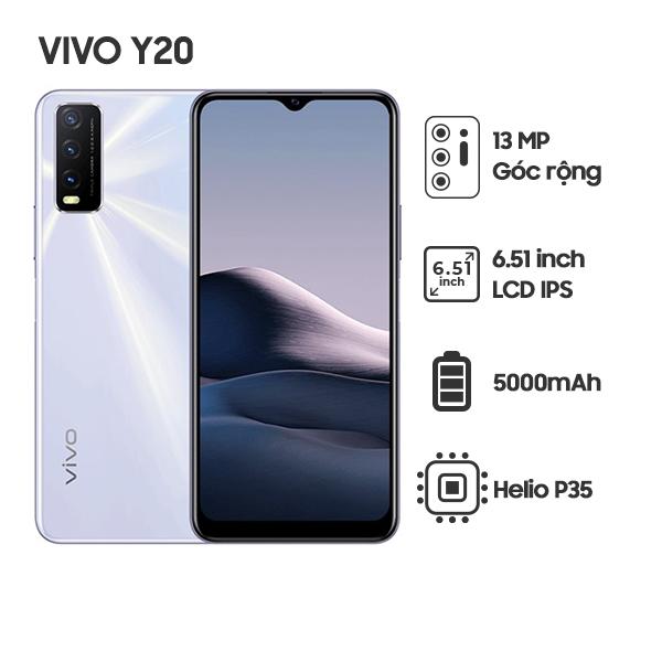 Vivo Y20 2021 4G/64G Chính Hãng