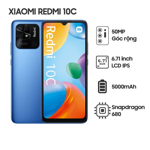 Xiaomi Redmi 10C 4G/128GB Chính Hãng