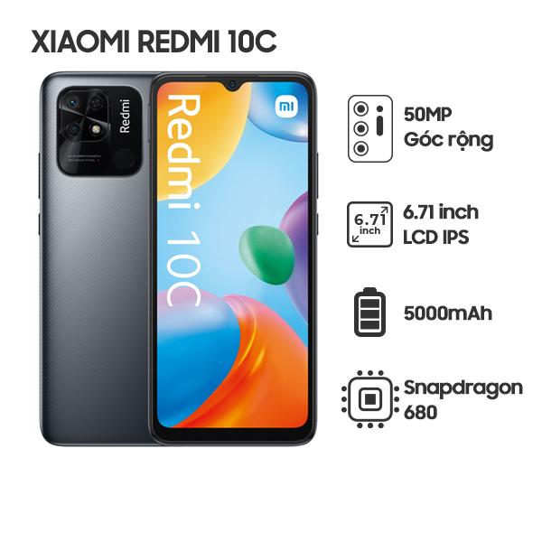 Xiaomi Redmi 10C 4G/128GB Likenew - Fullbox