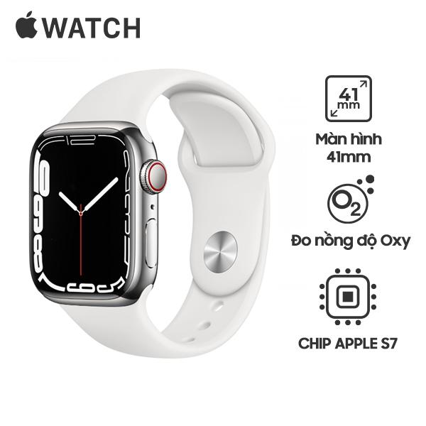 Apple Watch Series 7 41mm Viền Thép Cũ