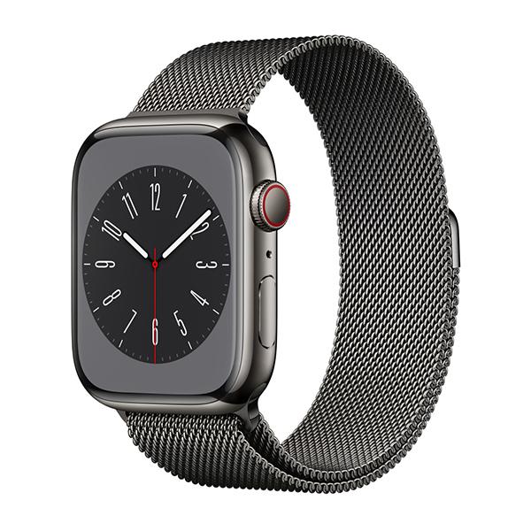 Apple Watch Series 8 45mm Viền Thép Dây Thép Chính Hãng