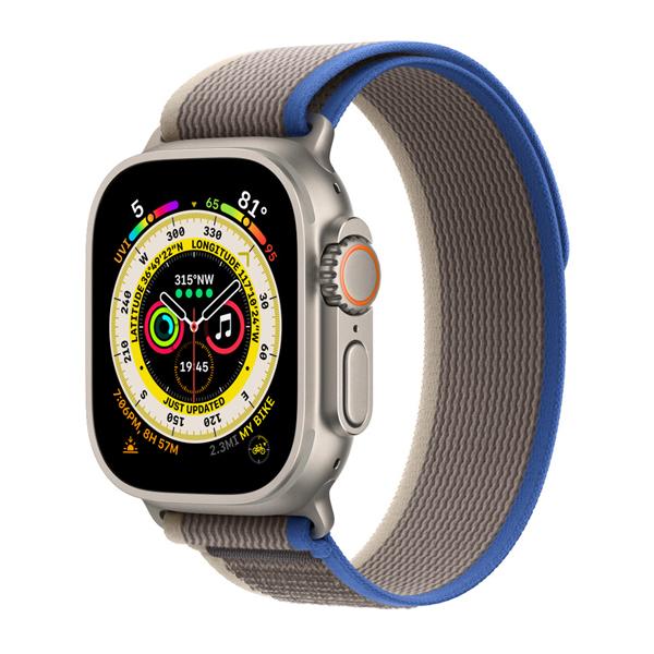 Apple Watch Ultra 49mm LTE Viền Titanium Dây Trail Chính Hãng VN/A