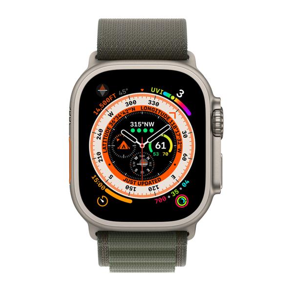 Apple Watch Ultra 49mm LTE Viền Titanium Dây Alpine Chính Hãng