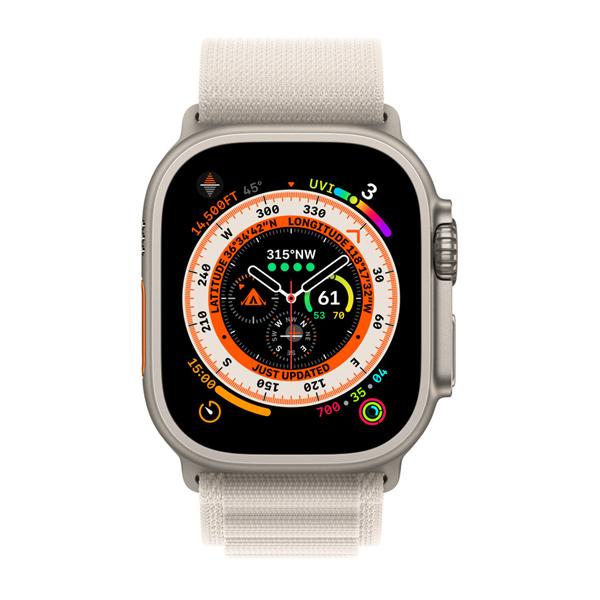 Apple Watch Ultra 49mm LTE Viền Titanium Dây Alpine Chính Hãng