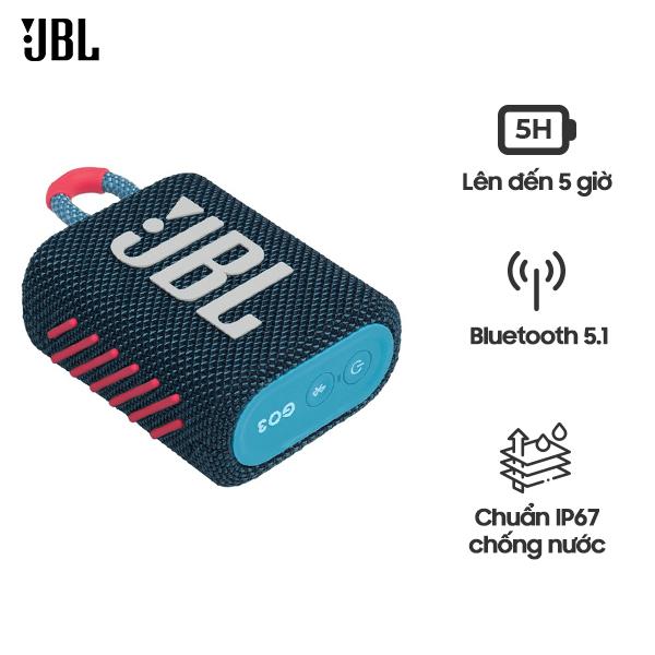 Loa Bluetooth JBL GO 3 Chính Hãng